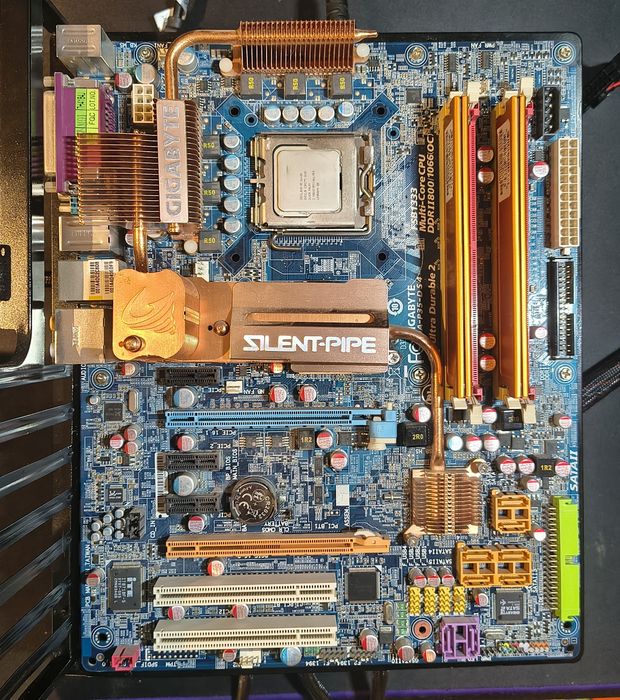 Legendarny Retro PC | Gigabyte GA-P35-DS4 | Q6600 | 2GB GeIL | HD 5770