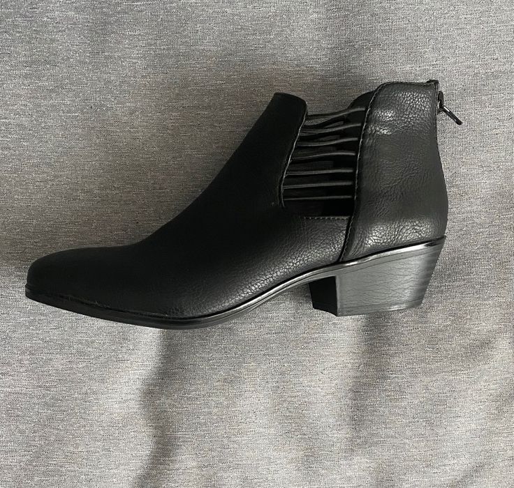 Botki czarne London Rebel 37