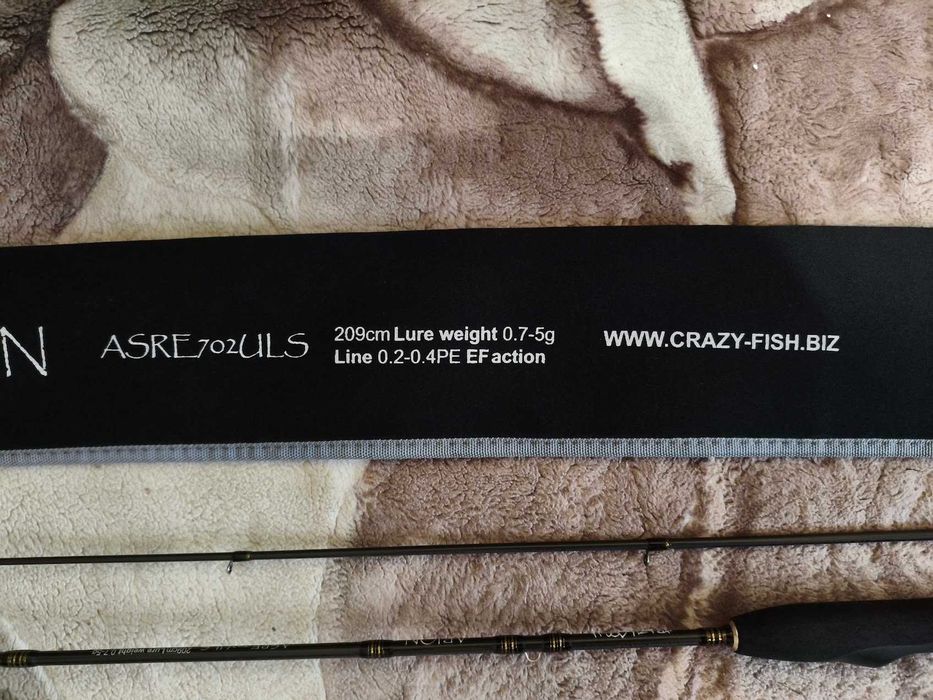 Спінінг Crazy Fish Arion ASRE702ULS (0.7-5g 209cm) БУ