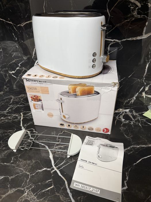 Тостер Silver Crest Тостер для хліба в ретро стилі