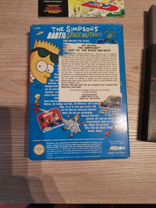 The Simpsons: Bart vs the Space Mutants  para NES