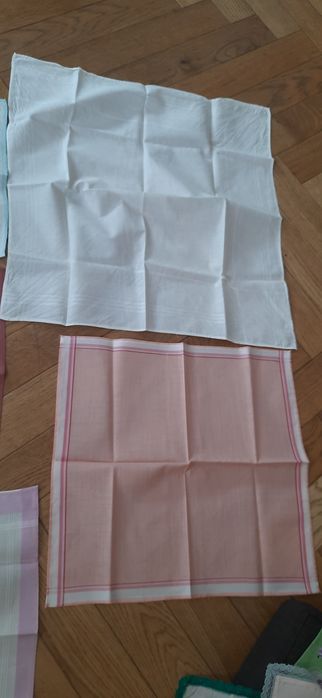 Materiałowe chusteczki do nosa PRL 10 sztuk