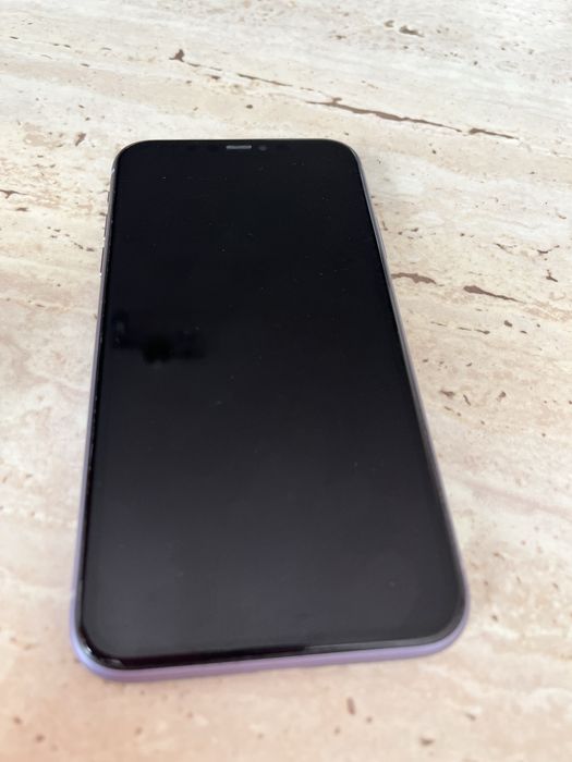 iPhone 11 64GB Purple/Fioletowy • Face ID • Bez iCloud • Stan bardzo dobry
