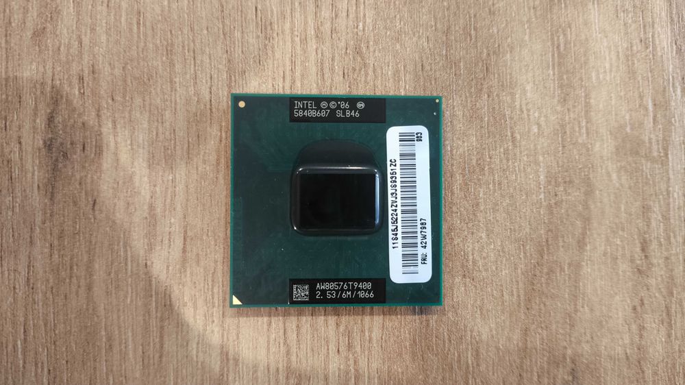 Intel Core2 Duo procesor T9400 2.53GHz 1066Mhz FSB 6MB
