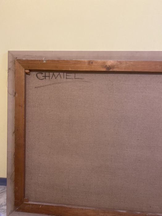 Obraz olejny duży akt