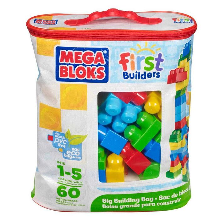 Mega Bloks - Bolsa Maxi 60 Peças