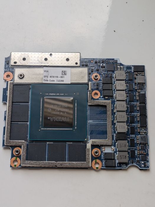 HP ZBook Fury 15 G8/Fury 17 G8 VIDEO CARD M76119-001 NVIDIA RTX A3000 6GB QN20-E1-KC-A1