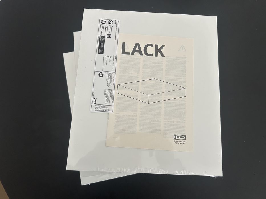 IKEA LACK branco prateleira 30x26