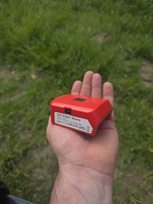 Адаптер для Milwaukee з двома виходами USB