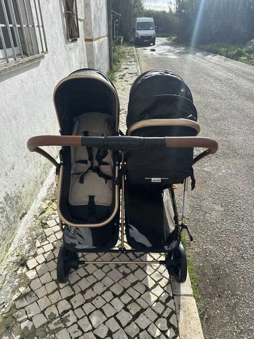 Carrinho de gemeos nunca usado