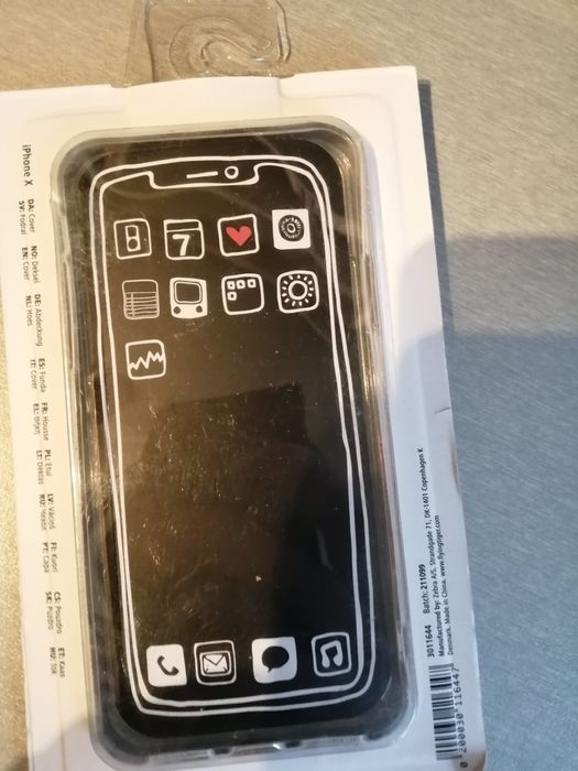 Etui na iphone X świąteczne