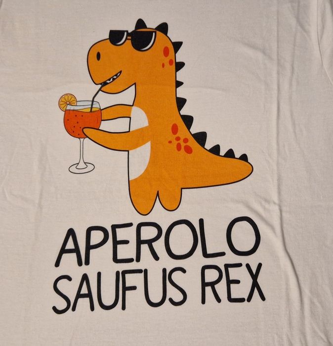 Aperolo Saufus Rex tishirt rozmiar L