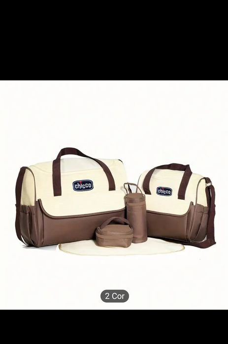 Conjunto de bolsas maternidade 4pcs nova