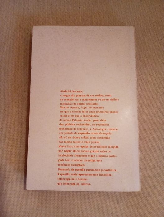Edgar Morin/Outros - O retorno dos astrólogos