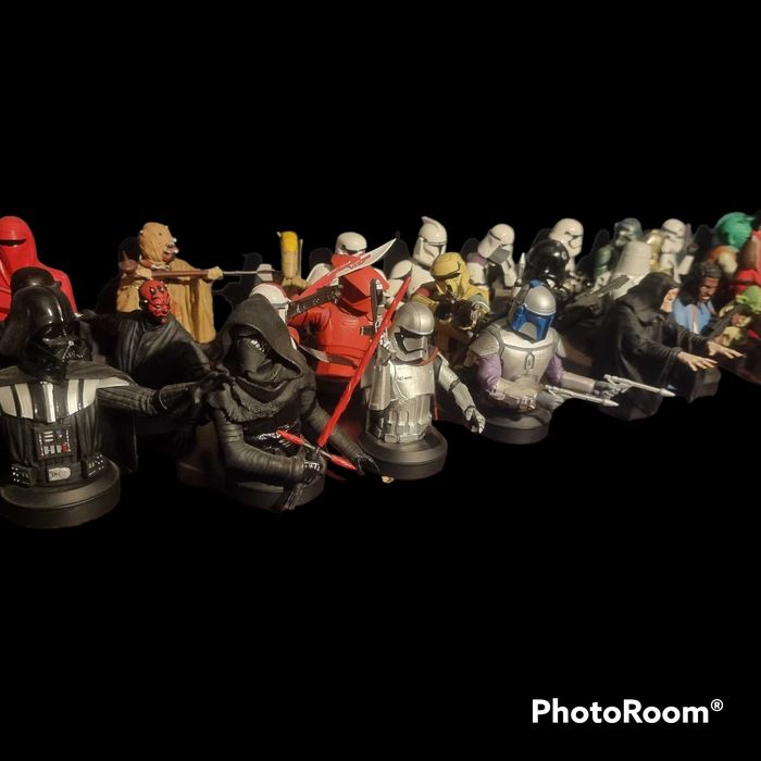 Coleção de Bustos star Wars