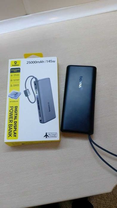 Повербанк Baseus 25000 мАч 145 Вт для ноутбукаа