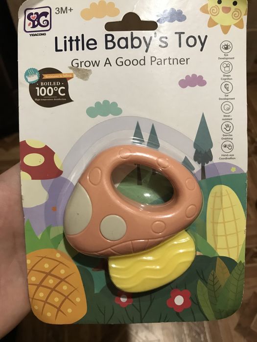 Грызунок Прорезыватель для зубов погремушка