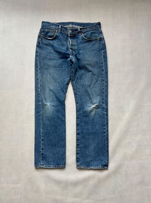 Spodnie Levi’s 501 blue new collection