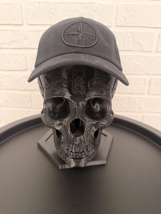 Кепка Stone Island Черна Бейсболка Стон Айленд Чорна