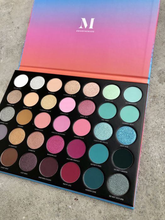 Morphe 35S Sweet Oasis Aristry Palette paleta cieni do powiek