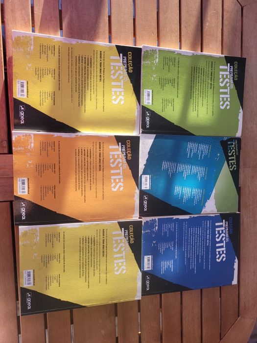 Preparar os testes, Biologia, Geologia, Matemática A, Física e Química A, Português, Inglês, Areal Editores.