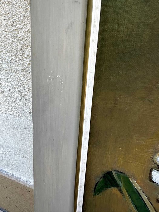 Obraz olejny – bukiet kwiatów, sygnowany T. Turek, 1979 r.