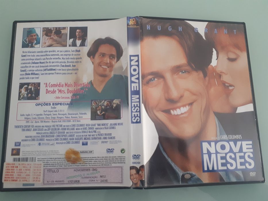 DVD nove meses - Hugo Grant