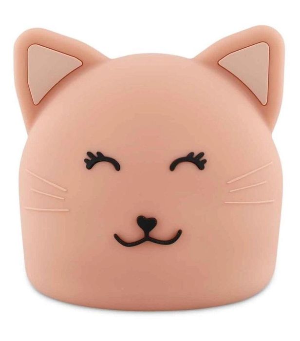 Lampka nocna silikonowa Kot Trixie Baby oprawa: plastikowe