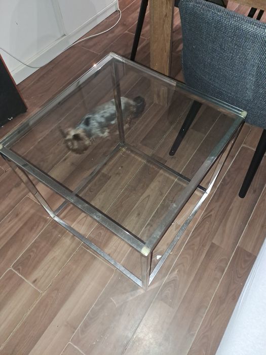 Stolik szklany stabilny