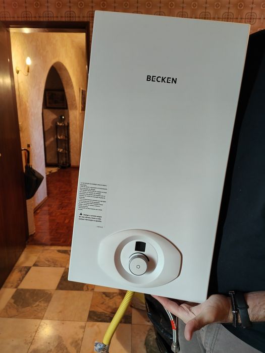 Esquentador ventilado Becken 11L gás de botija