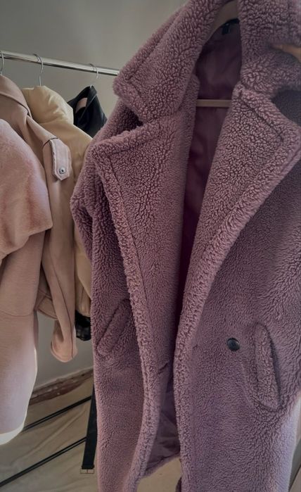 Тедди шубка длинная