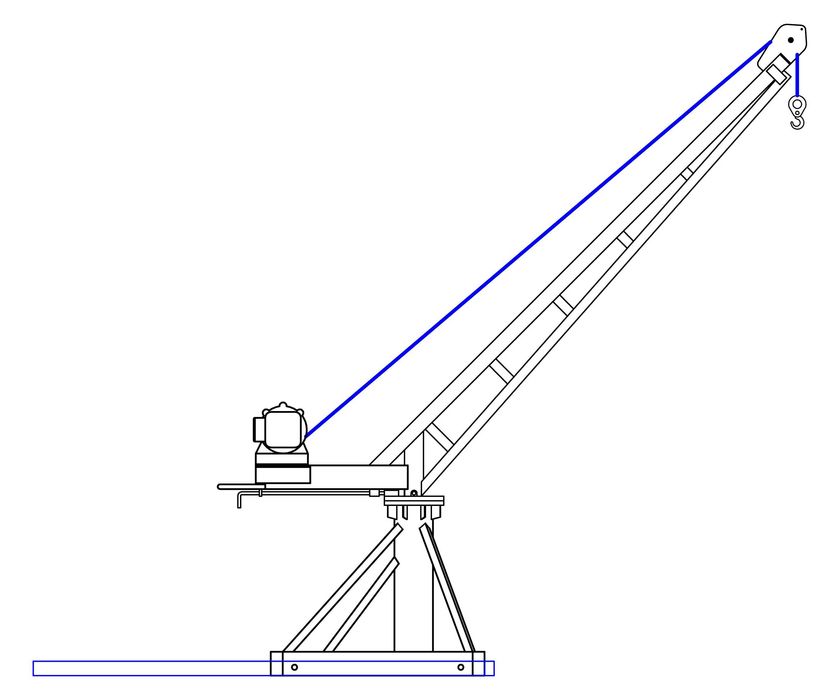 Кран Міні-Піонер , міні-кран , мини-кран