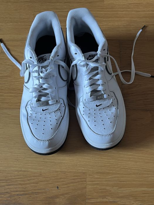 Air force 1, branco e preto