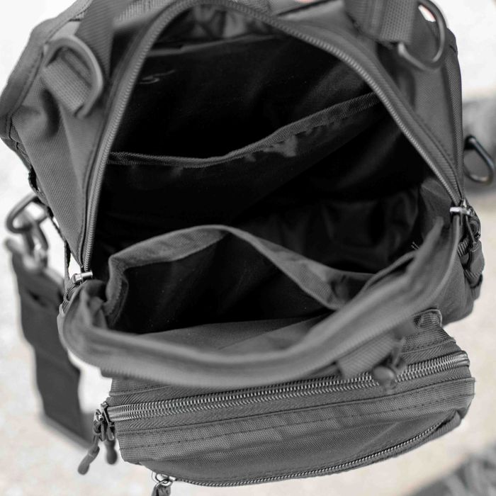 Тактична сумка нагрудна слінг через плече з MOLLE якісна