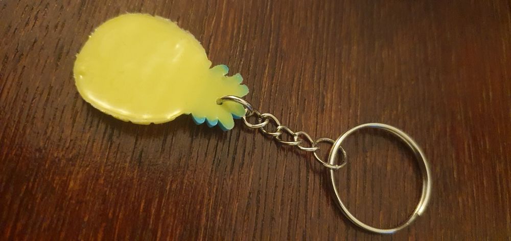 Ananas brelok do kluczy