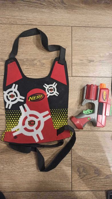 Nerf Pistolety wraz z kamizelkami