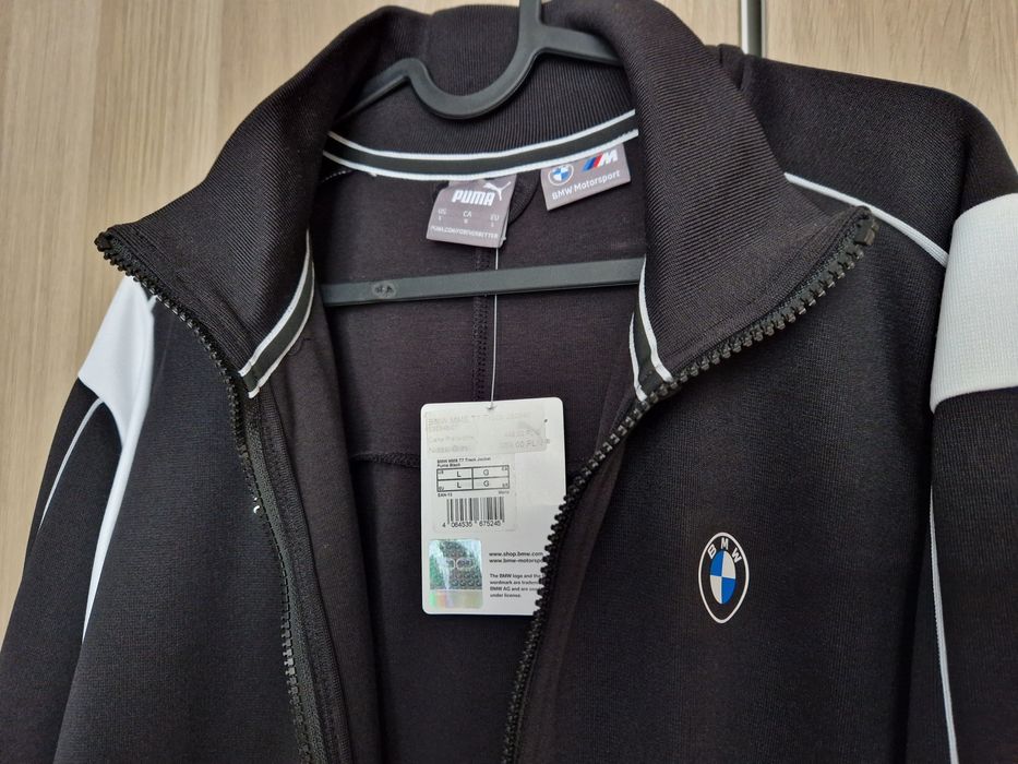 NOWA Bluza puma BMW mms t7 track jacket MPower rozm L