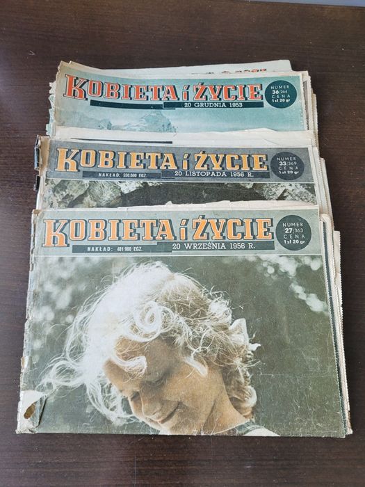 Czasopismo Kobieta i życie 3 sztuki