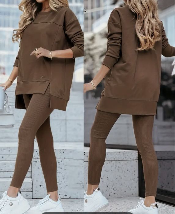 Спортивний костюм коричневий