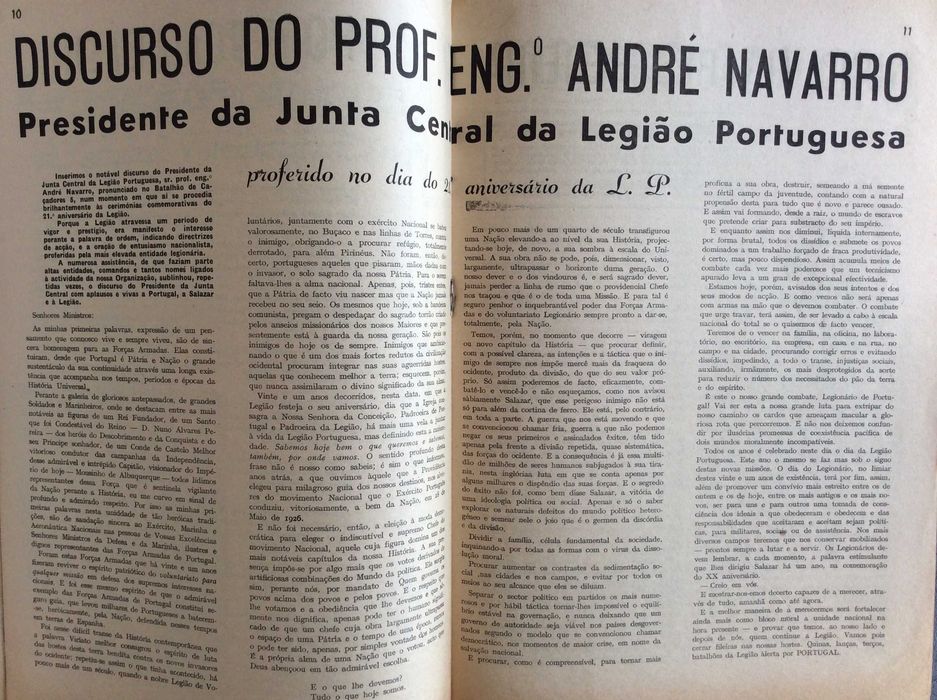 Legião em Marcha. Revista da Legião Portuguesa, Dezembro de 1957
