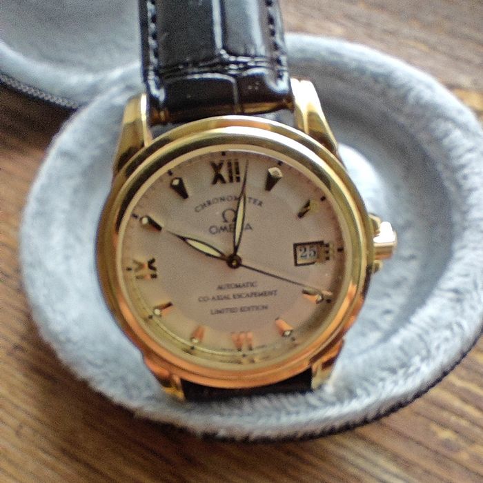 Zegarek Omega De Ville złota 18K edycja limitowana do 999 szt.