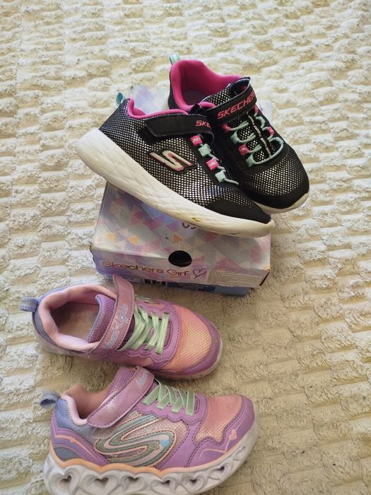 sketchers 30 рр 19 и 19.5 см 300грн обе пары!