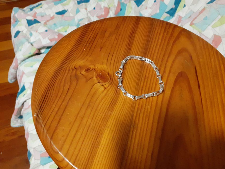 Pulseira de Prata com 22cm
