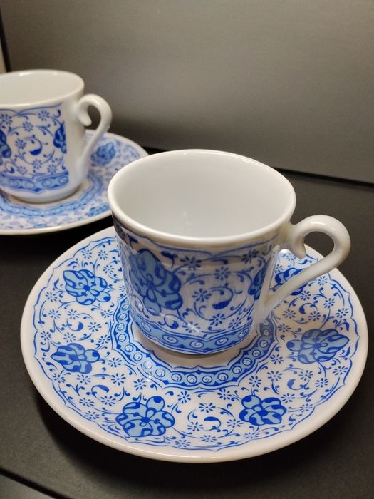 Набір порцелянових чашок для кави Kutahya 50 мл