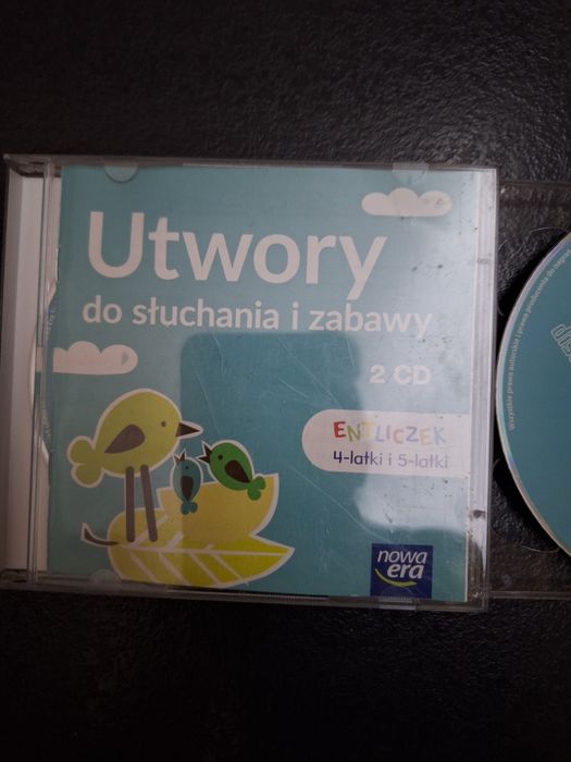 Zestaw płyt cd dla dzieci przedszkole