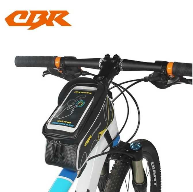 Sakwa torba rowerowa na ramę na telefon CBR