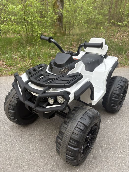 Quad elektryczny dla dzieci ATV biały