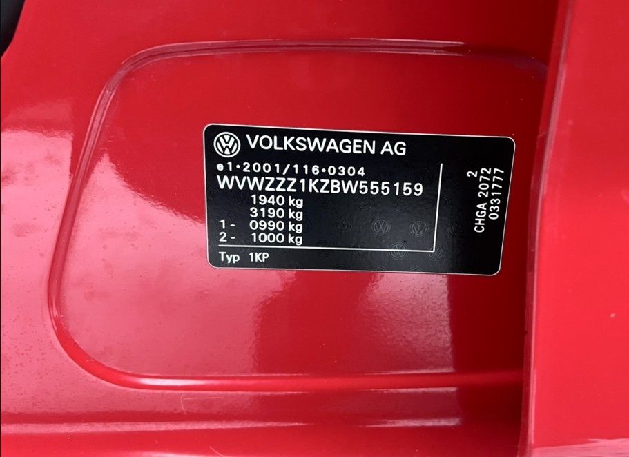 Volkswagen Golf+ 6 Гольф 2011 року 1.6 mpi Нефарбована Гарний стан