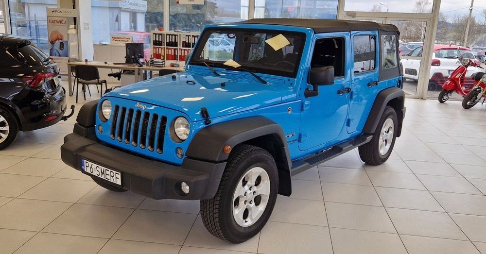 Jeep Wrangler 3.6 V6 Pentastar 284KM Sahara Polski Salon LPG Długi