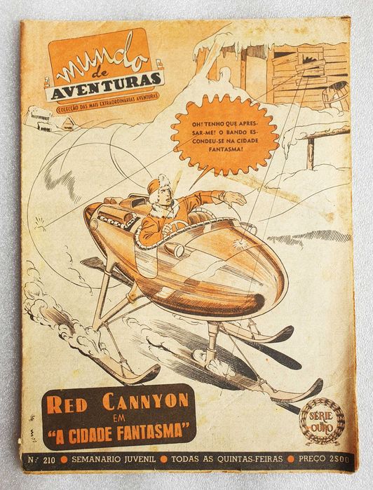 Antigos Livros BD ~ "MUNDO AVENTURAS - 1ª Série" ~ Vários Números
